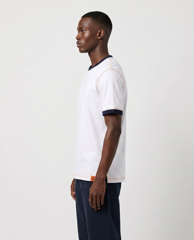 Trace Tee - White