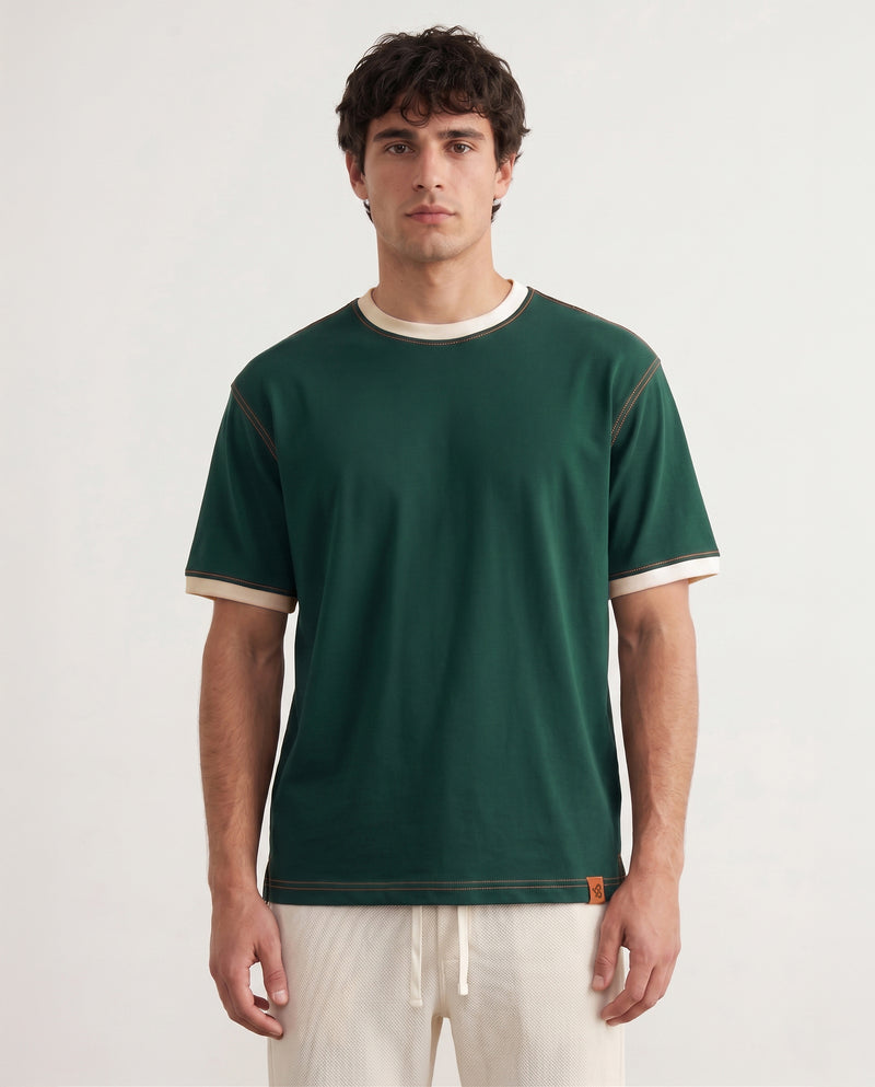 Trace Tee - Forest Green
