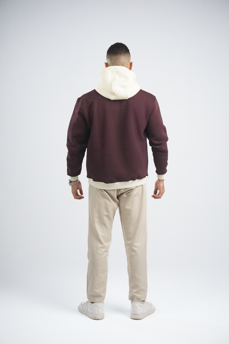Burgundy Essential Hoodie