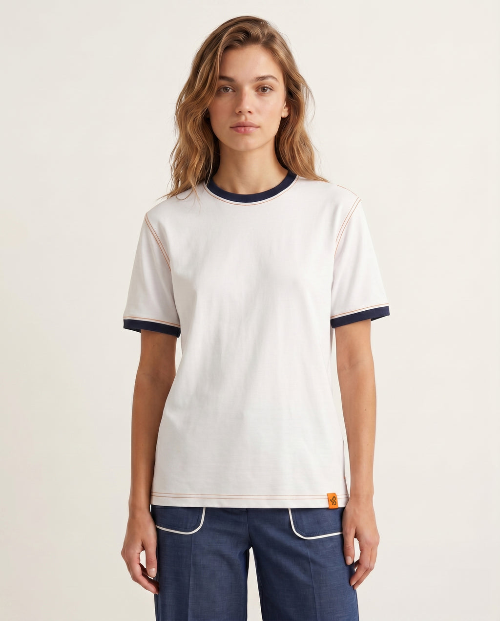 Trace Tee - White