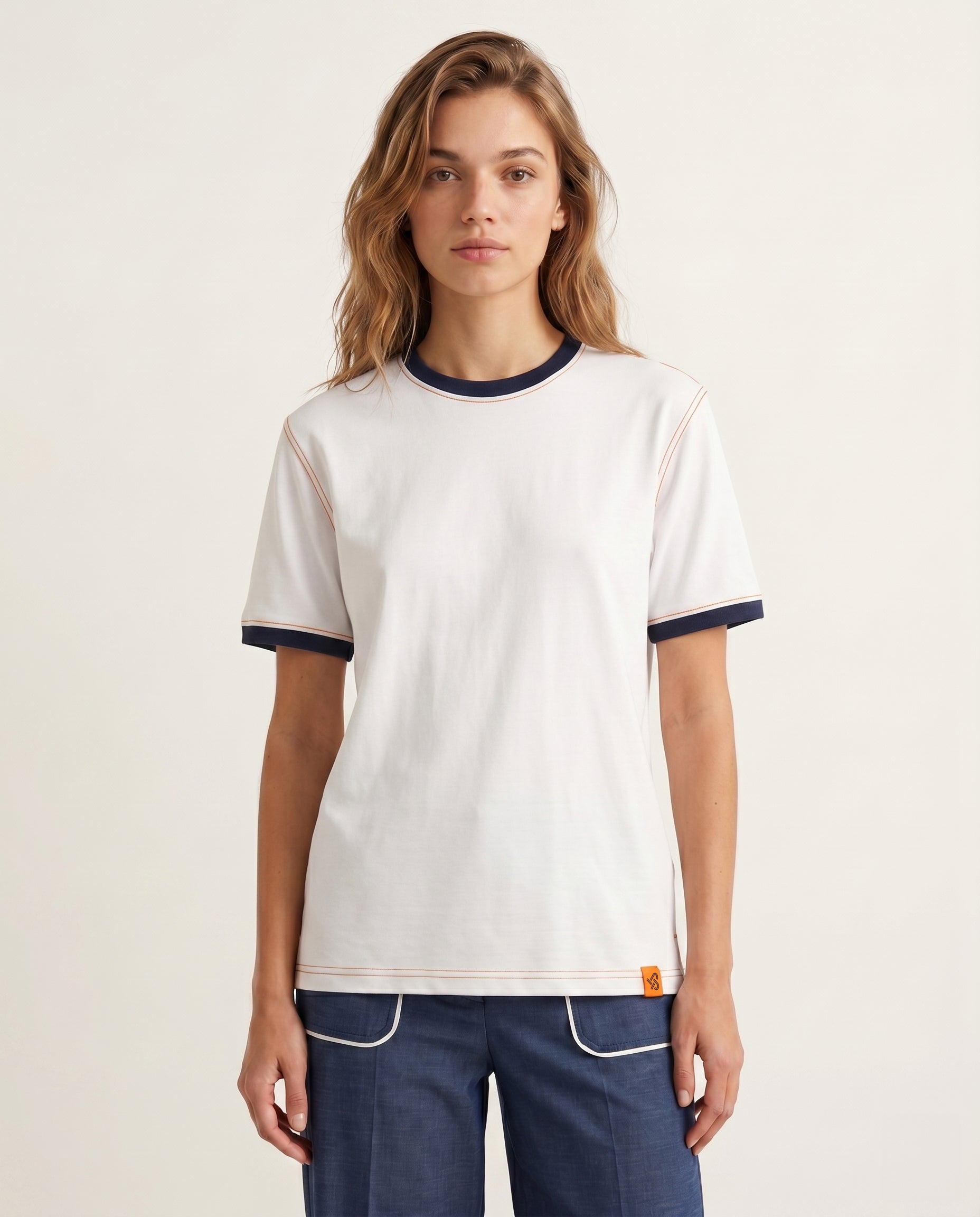 Trace Tee - White