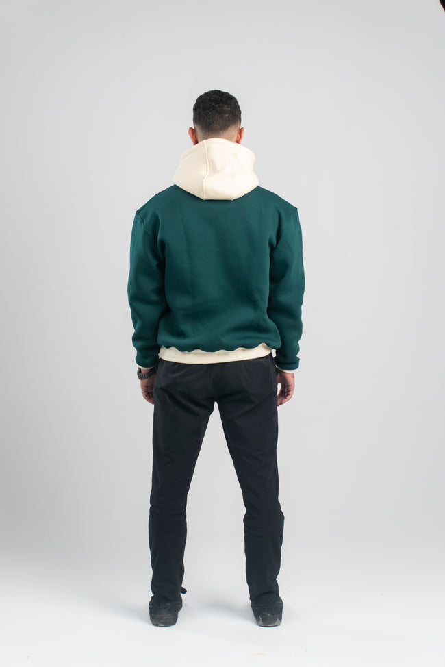 Forest Green Essential Hoodie Main Image
