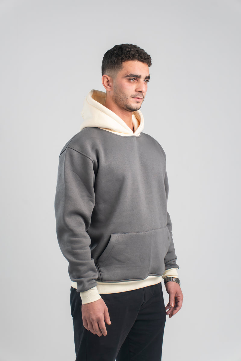 Slate Grey Essential Hoodie