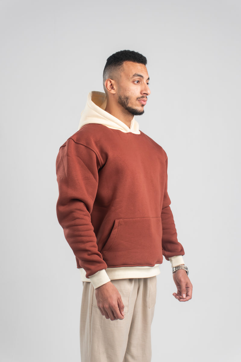 Mocha Brown Essential Hoodie